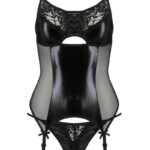 black Corset PA595546 by Passion Eredic Collection - s-m - black