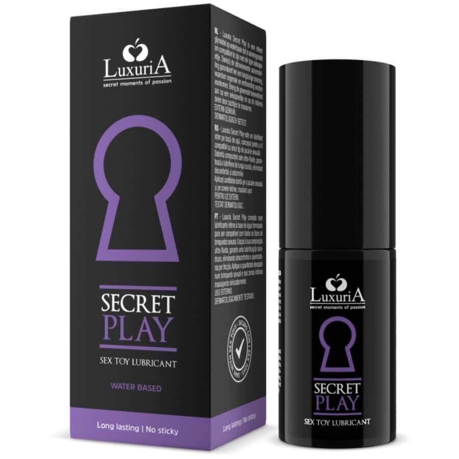 LUXURIA SECRET PLAY SEX TOYS LUBRICANT 30 ML - Vanity Island Hot