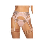 V-9522 garter belt pink - l