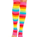 Rainbow Leg Warmers 3922 - multicolor - o-s