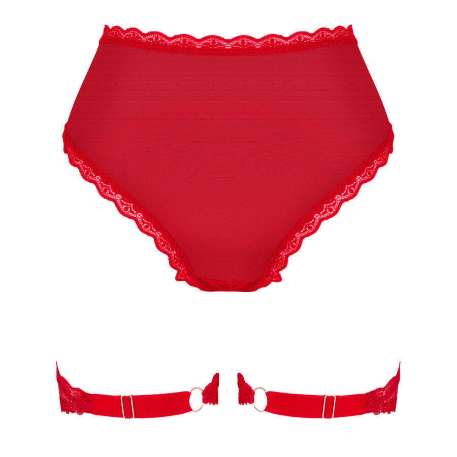 Obsessive Belovya Garter Panties Vanity Island Hot